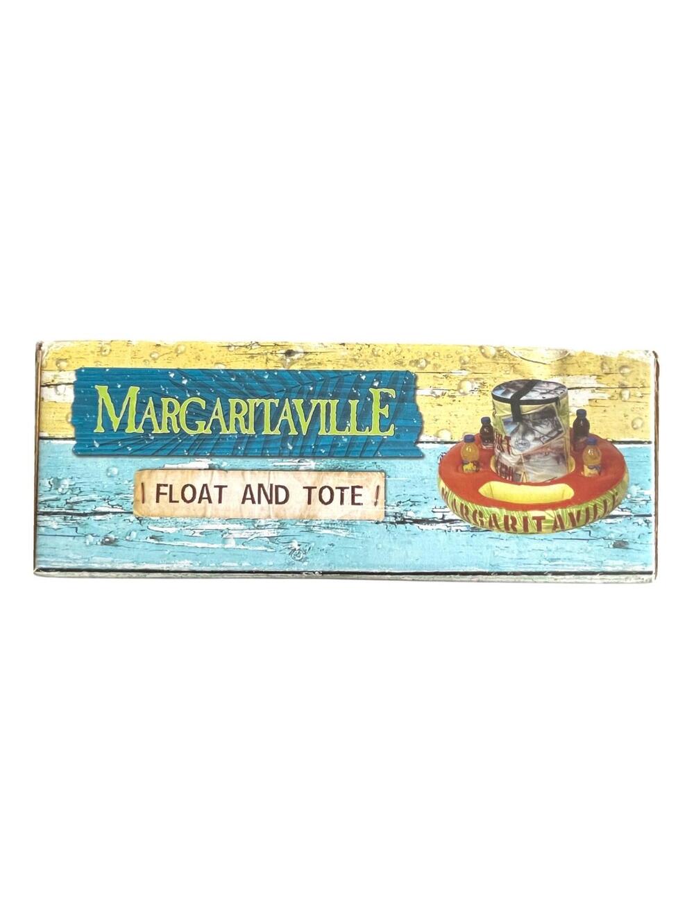 Margaritaville Float & Tote Cooler Pool Float 5 Cup Holders NEW In Box! - Picture 9 of 9